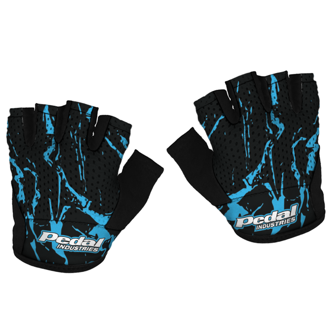 All Splatter BLUE SUPERLIGHT RaceDay Gloves ISD
