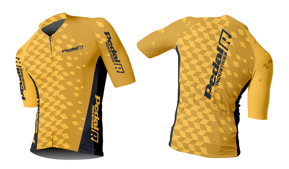 PEDALindustries/Riders 2025 PRO JERSEY 2.0 GOLD