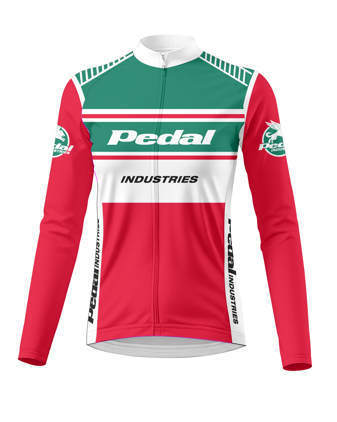 Pedal Eleven 2026 WOMEN'S PRO JERSEY 2.0 Long Sleeve ISD - flat product view, front pdp-last