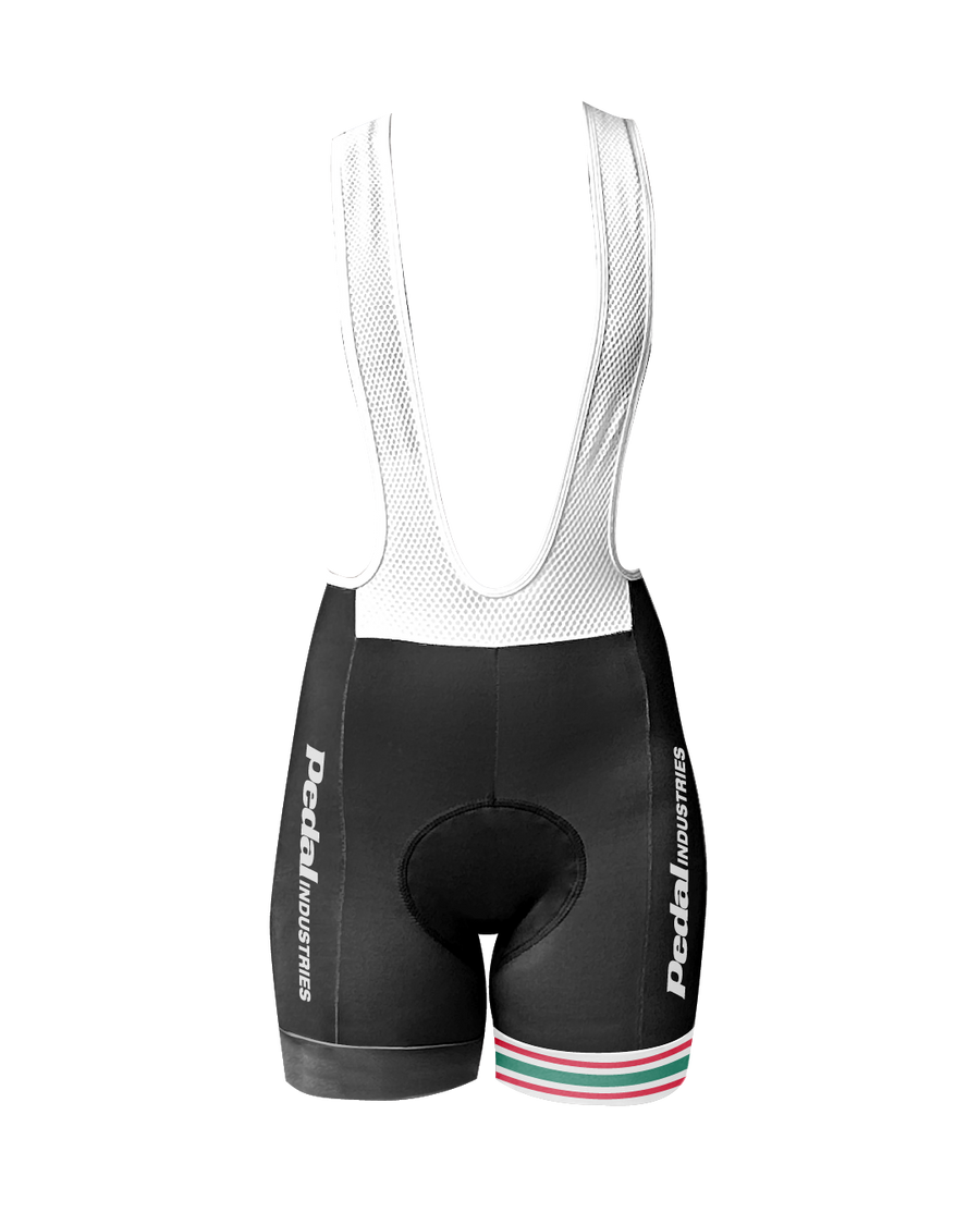 Pedal Eleven 2026 WOMEN'S PRO BIB 2.5 ISD - flat product view, front pdp-last