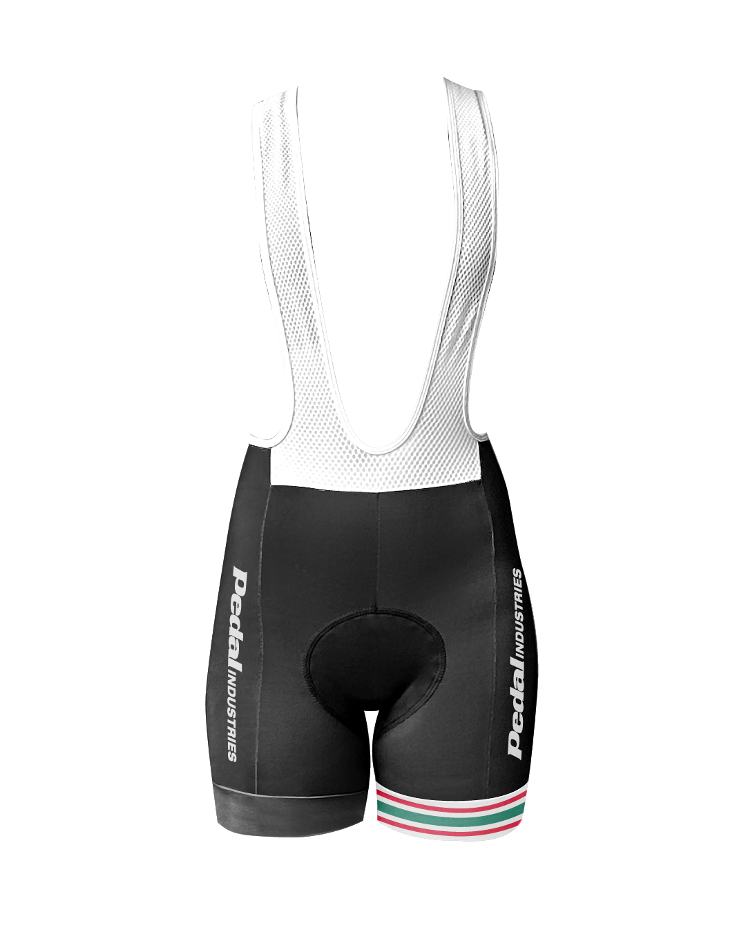Pedal Eleven 2026 WOMEN'S PRO BIB 2.5 ISD - flat product view, front pdp-last