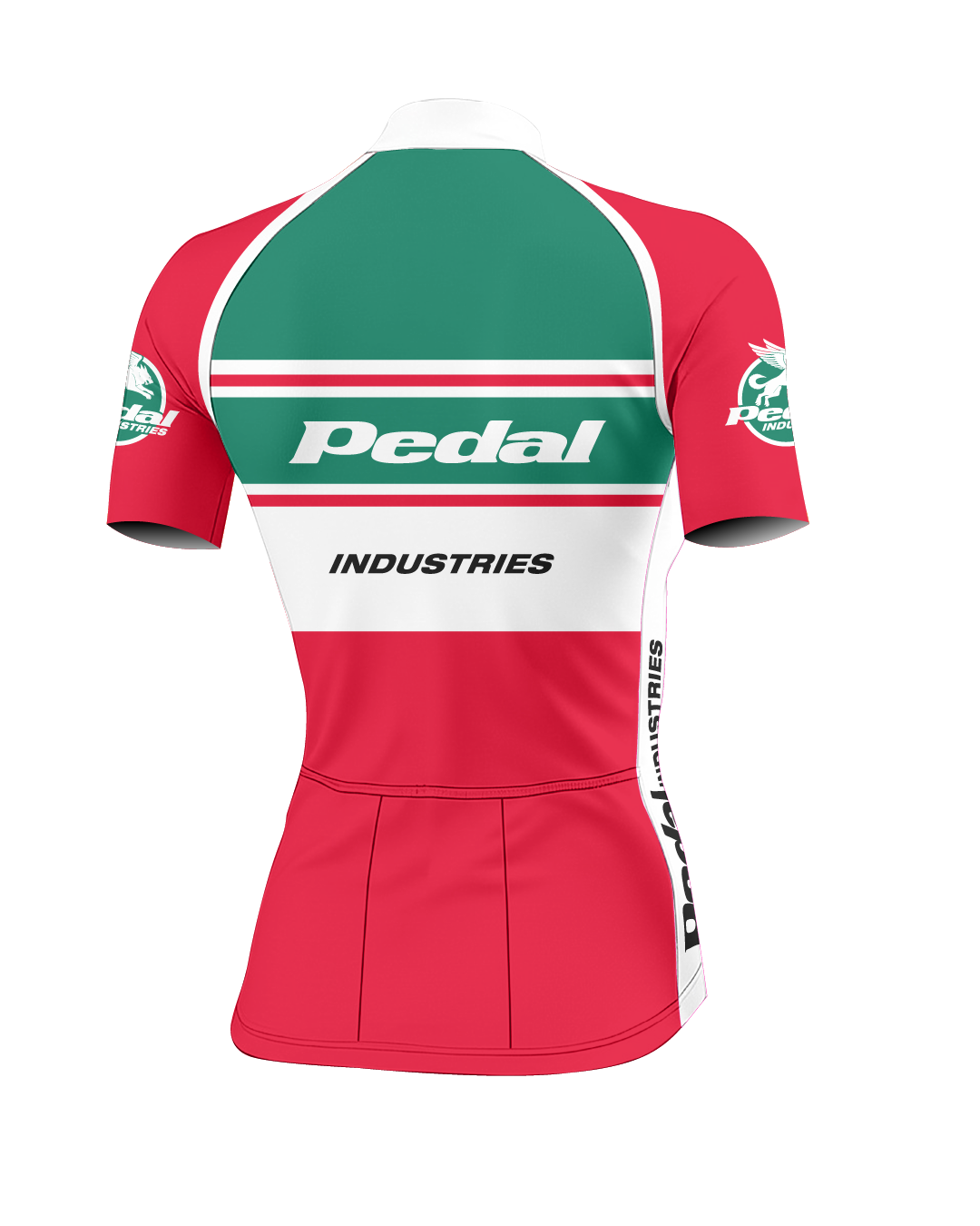 Pedal Eleven 2026 WOMEN'S PRO JERSEY 2.5 ISD - flat product view, back pdp-last