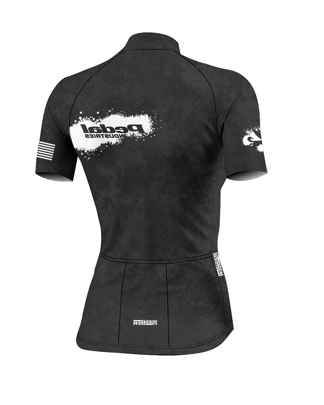 Black PEDAL Insiders 2027 WOMEN'S PRO JERSEY 2.5 ISD