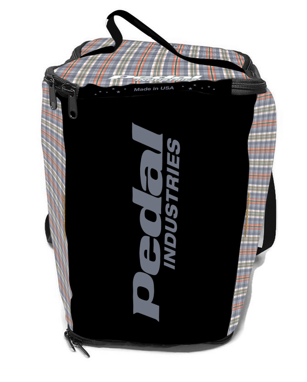 PLAID GRAY Cypress Spirits 2026 RaceDay CYCLING Gear BAG™ ISD