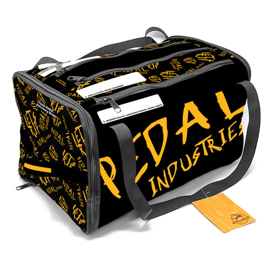 Black-Yellow Pedal PUNK RaceDay RUNNING Gear Bag™ ISD