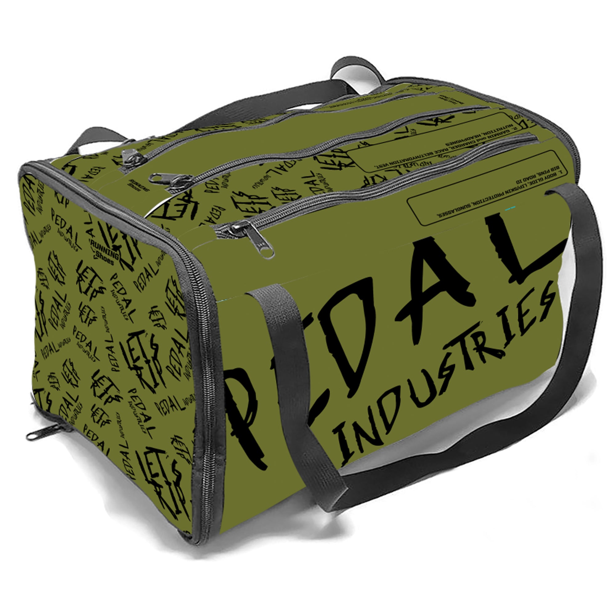 Olive-Black Pedal PUNK RaceDay RUNNING Gear Bag™ ISD