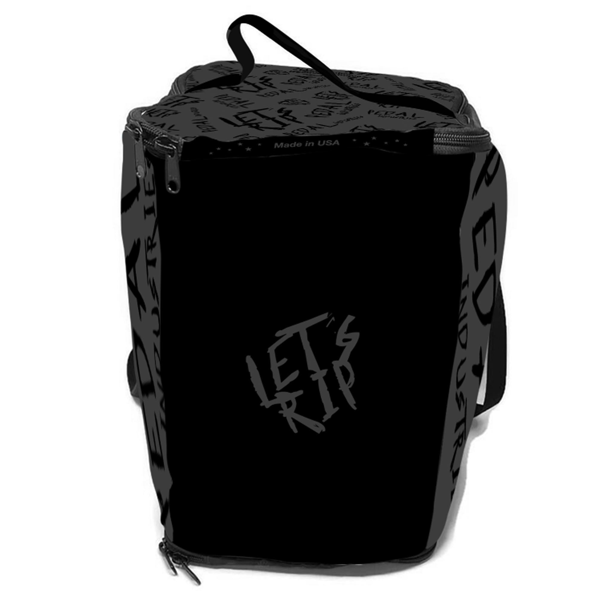 Stealth-Black Pedal PUNK RaceDay RUNNING Gear Bag™ ISD