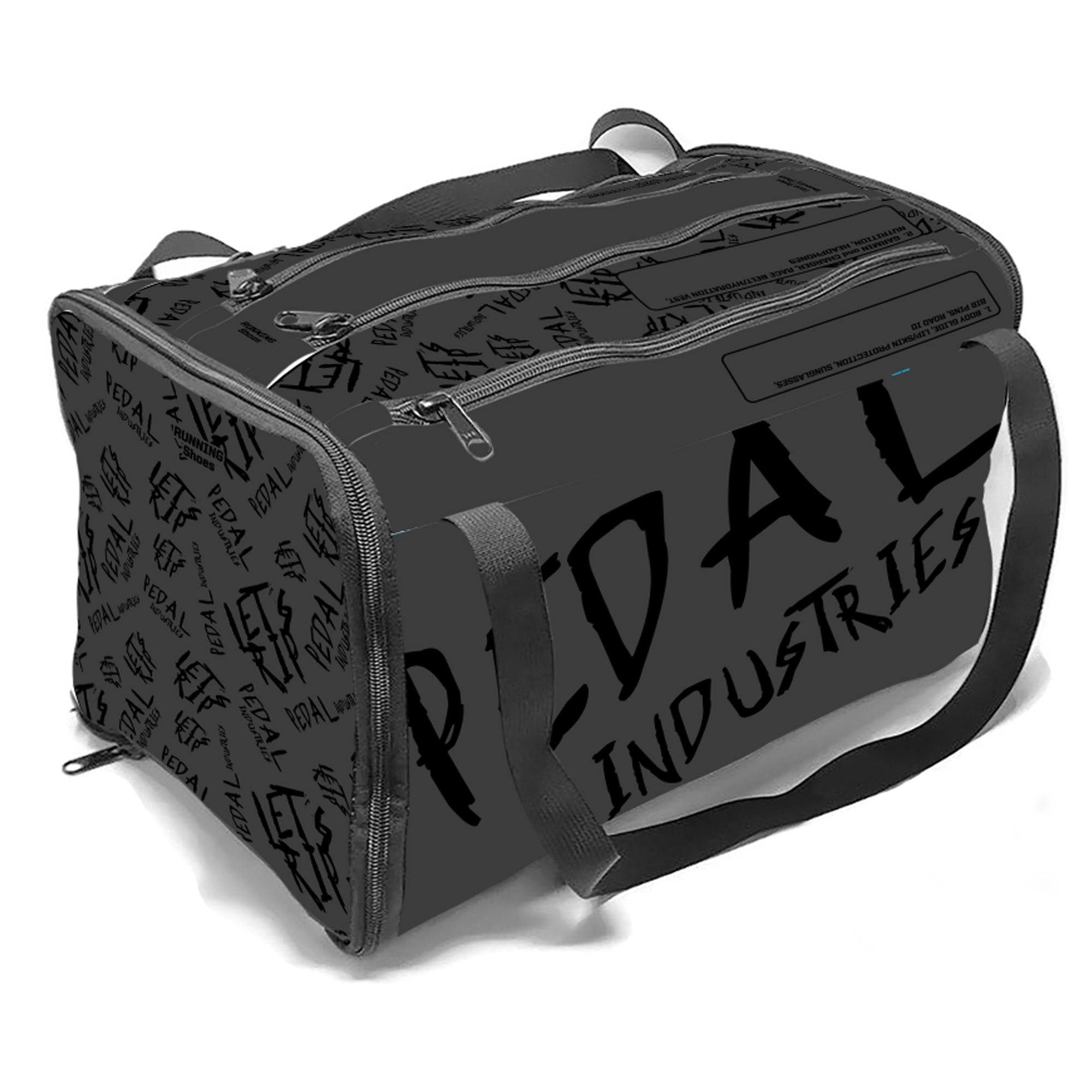 Stealth-Black Pedal PUNK RaceDay RUNNING Gear Bag™ ISD