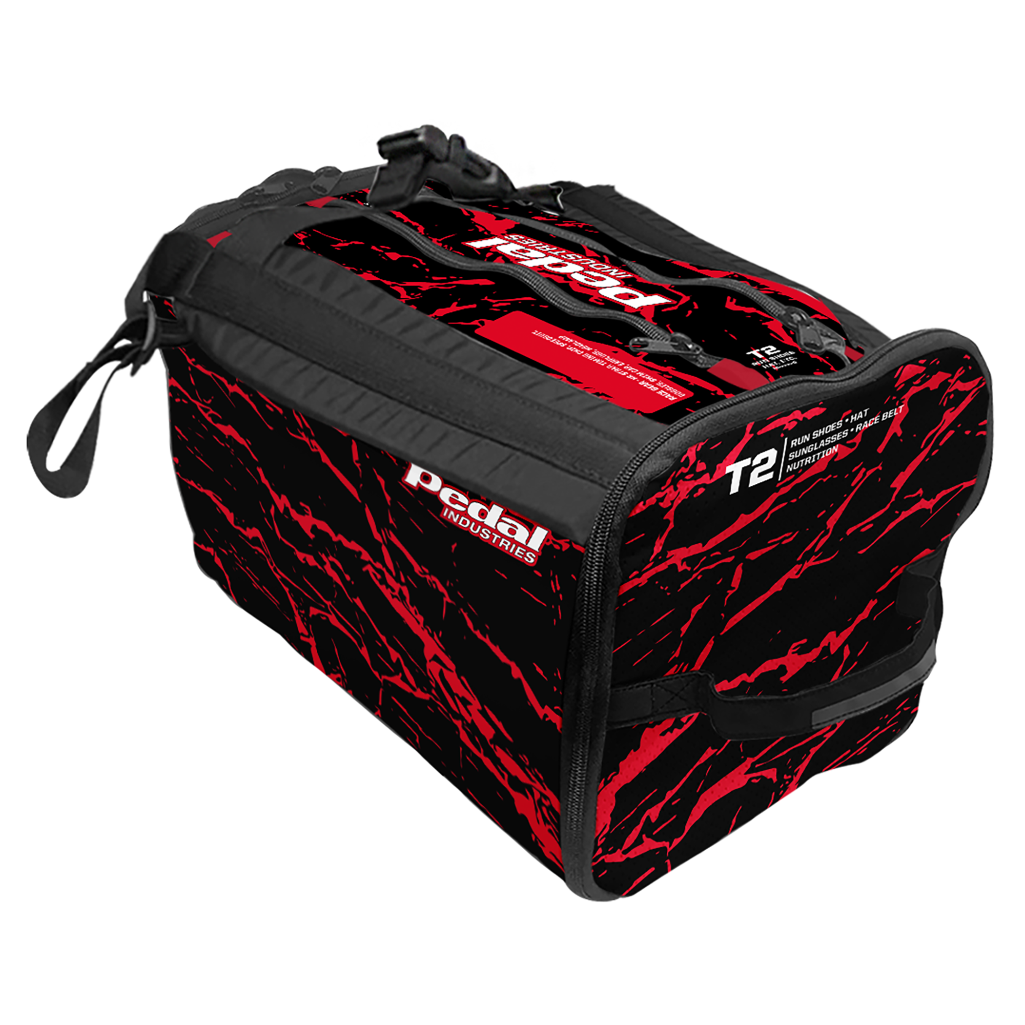 Red Splatter RaceDay TRIATHLON Gear Bag™ ISD