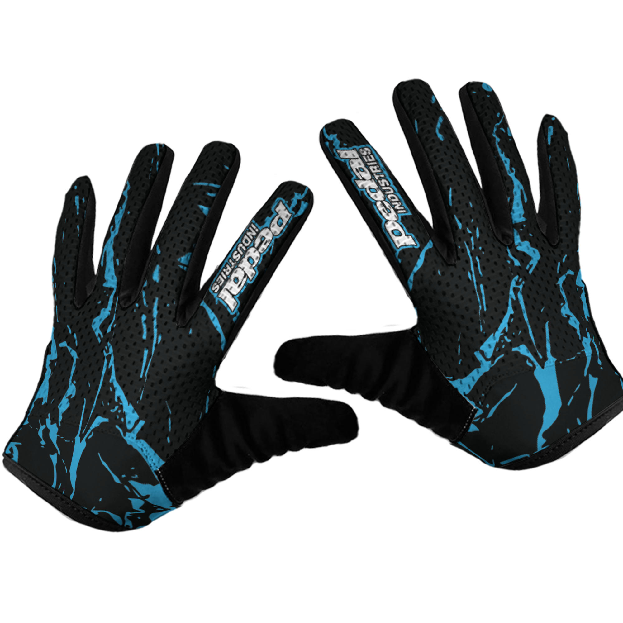 All Splatter BLUE SUPERLIGHT RaceDay Gloves ISD