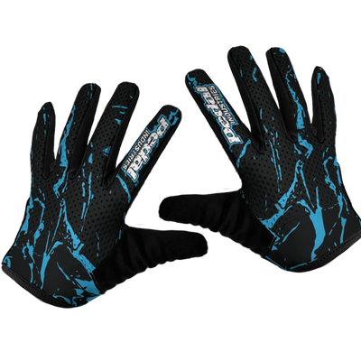 All Splatter BLUE SUPERLIGHT RaceDay Gloves ISD