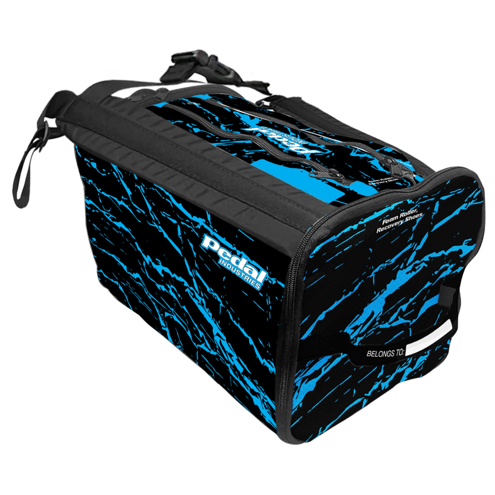 Blue Splatter RaceDay RUNNING Gear Bag™ ISD
