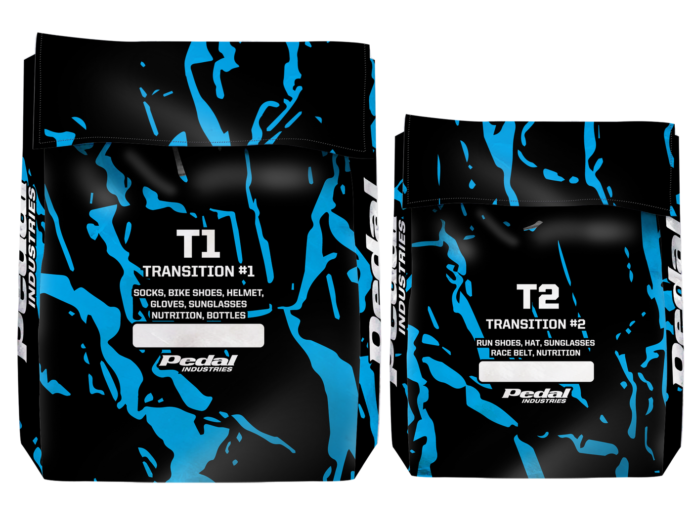 All Splatter Triathlon Transition Bags ISD (3 Color Variants)