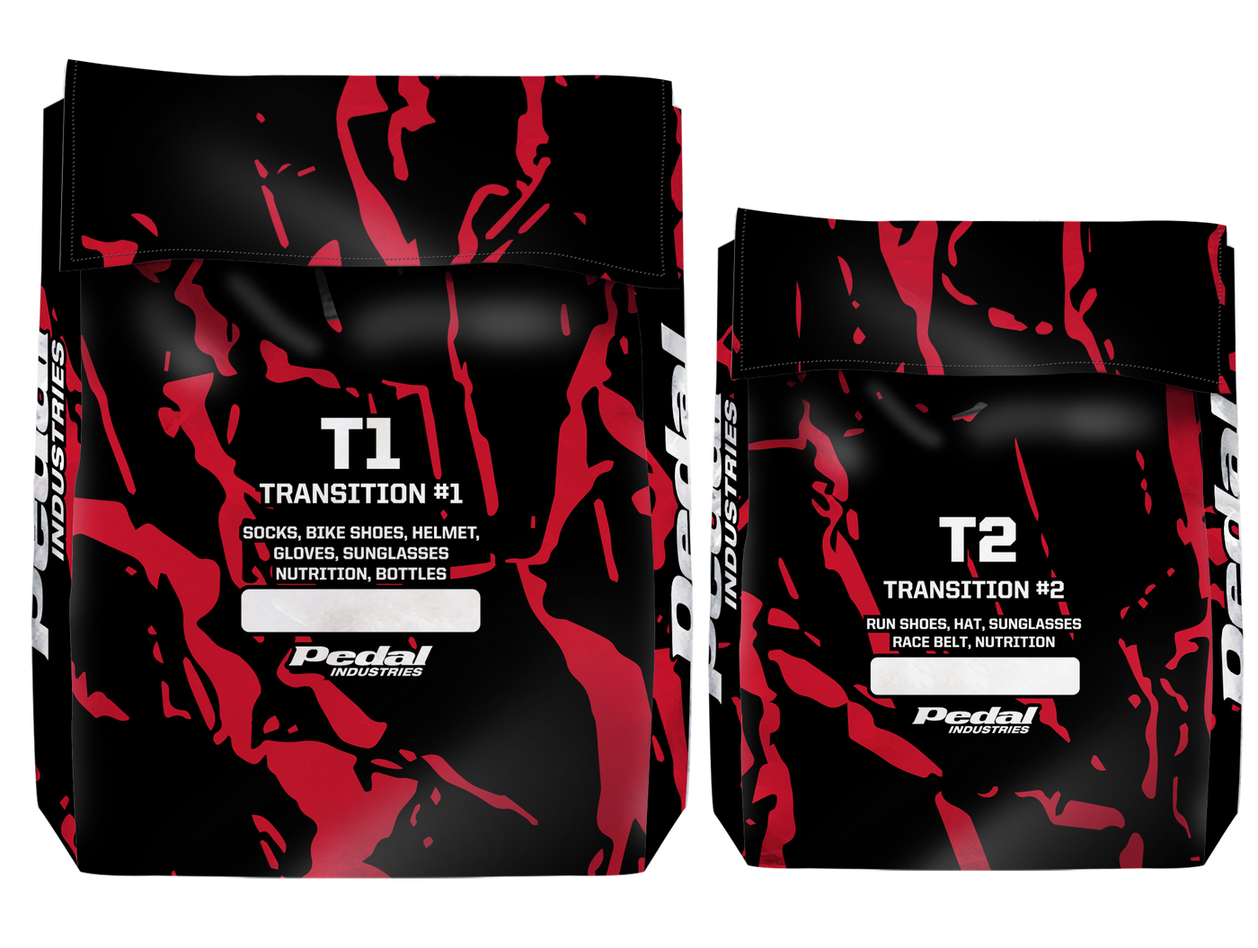 All Splatter Triathlon Transition Bags ISD (3 Color Variants)