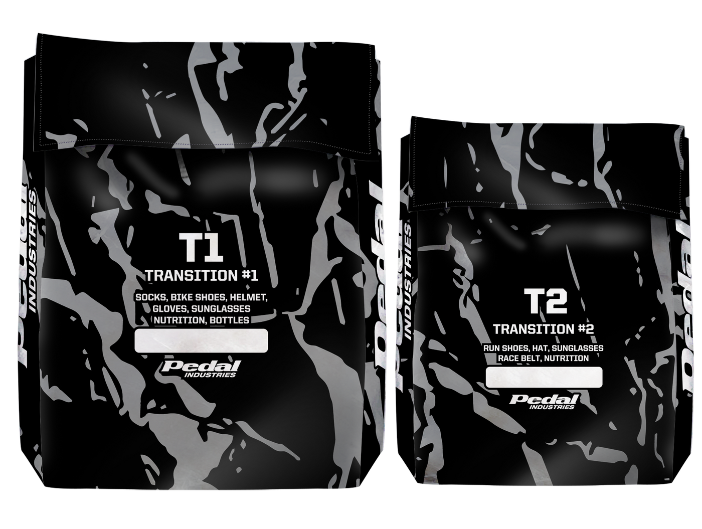 All Splatter Triathlon Transition Bags ISD (3 Color Variants)