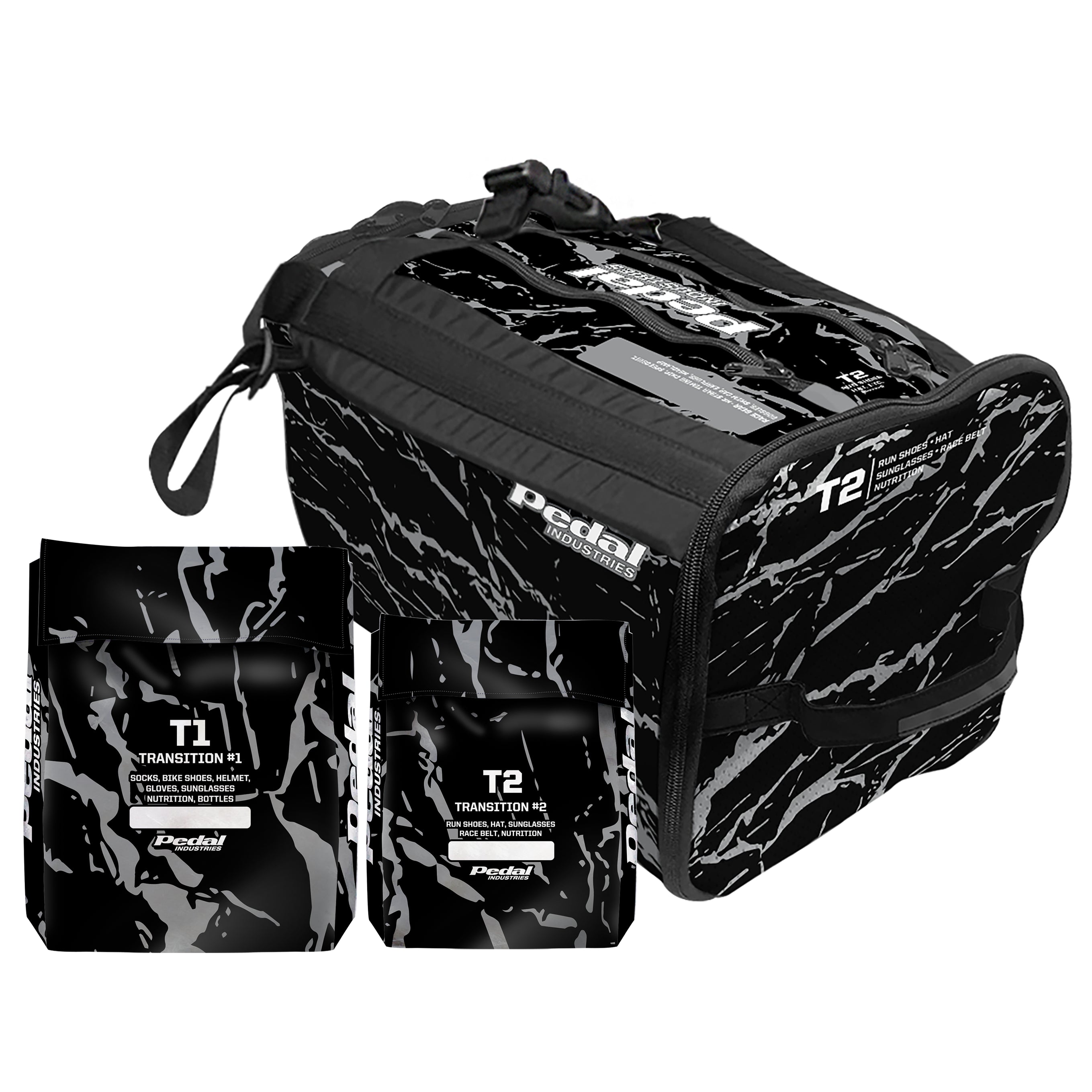 Stealth Splatter RaceDay TRIATHLON Gear Bag™ ISD