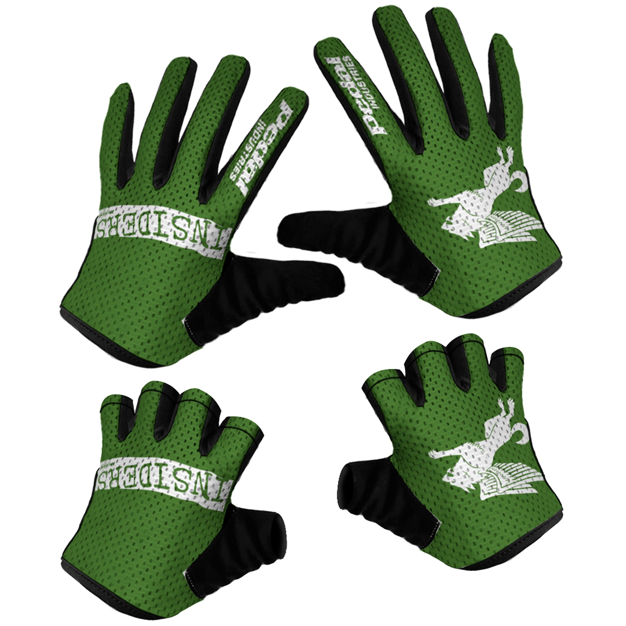 Lime Green PEDAL Insiders 2027 SUPERLIGHT RaceDay Gloves