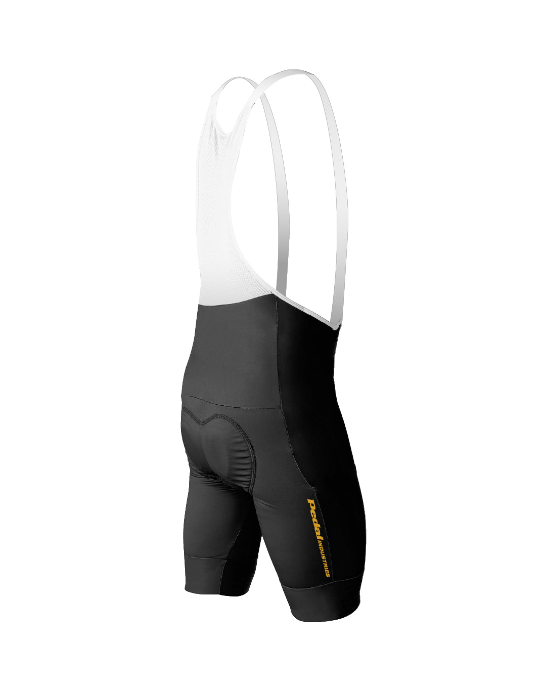 Black PEDAL Insiders 2027 MEN'S PRO LEVEL BIB ISD - flat product view pdp-last
