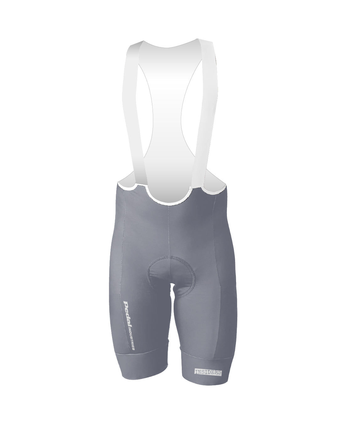 Light Lavender PEDAL Insiders 2027 MEN'S PRO LEVEL BIB ISD - flat product view pdp-last