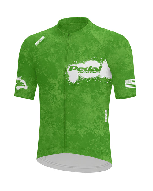 Lime Green PEDAL Insiders 2027 MEN'S PRO JERSEY ISD