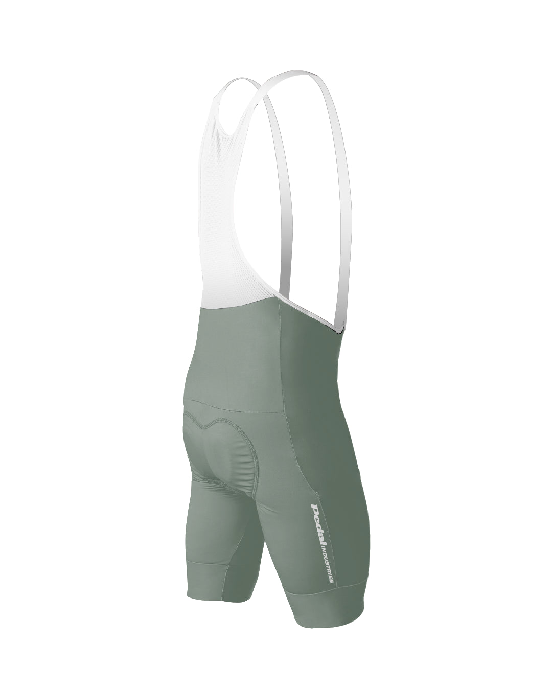 Mint Green PEDAL Insiders 2027 MEN'S PRO LEVEL BIB ISD - flat product view pdp-last