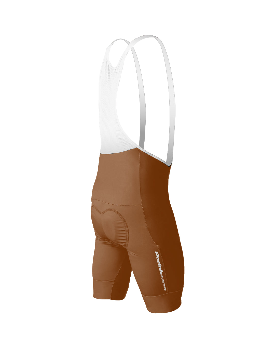 Orange PEDAL Insiders 2027 MEN'S PRO LEVEL BIB ISD - flat product view pdp-last