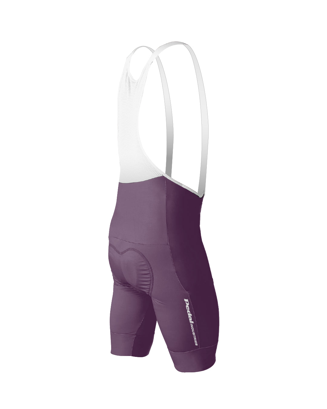 Purple PEDAL Insiders 2027 MEN'S PRO LEVEL BIB ISD - flat product view pdp-last
