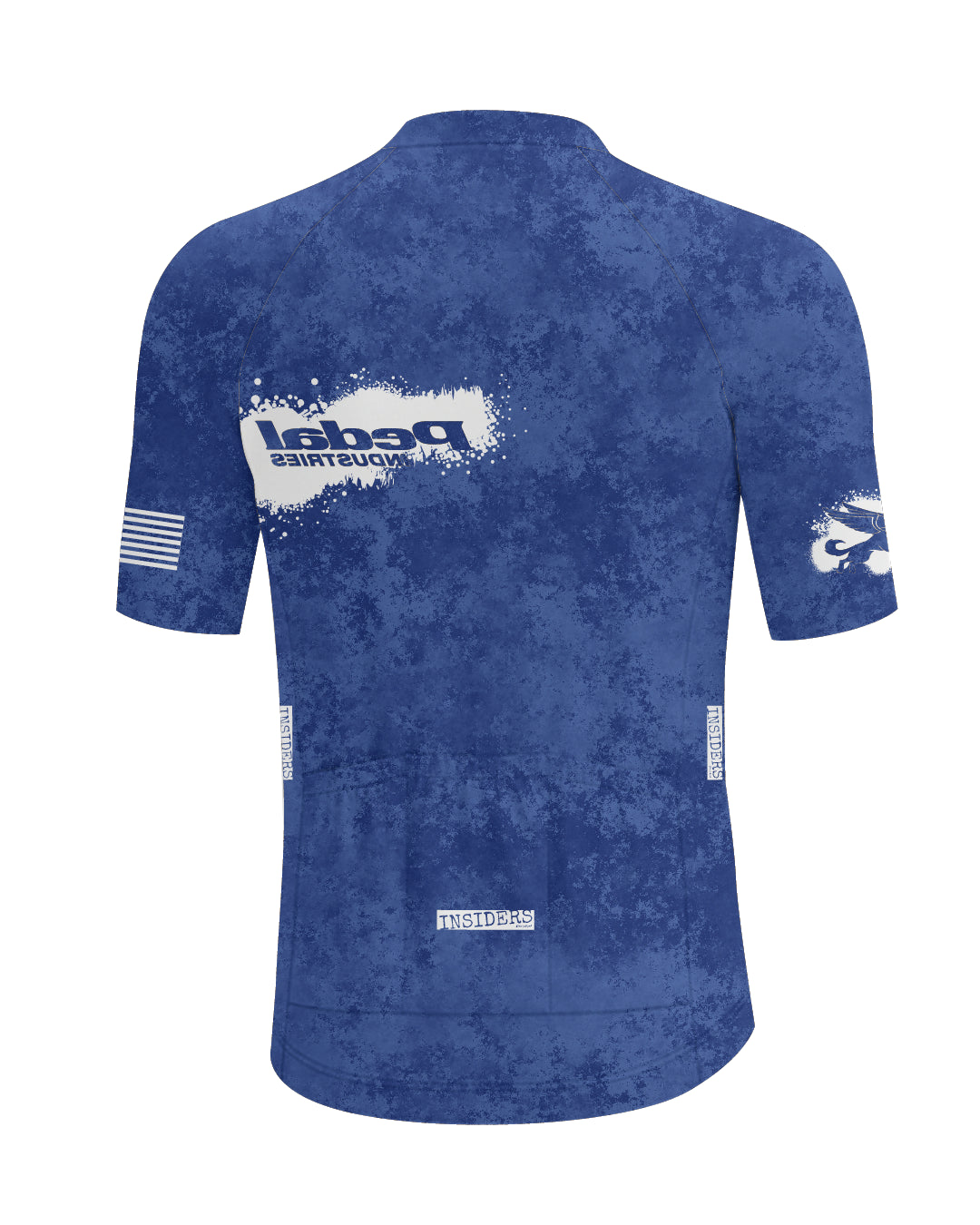 Ultra Marine PEDAL Insiders 2027 MEN'S PRO JERSEY ISD - flat product view, back pdp-last