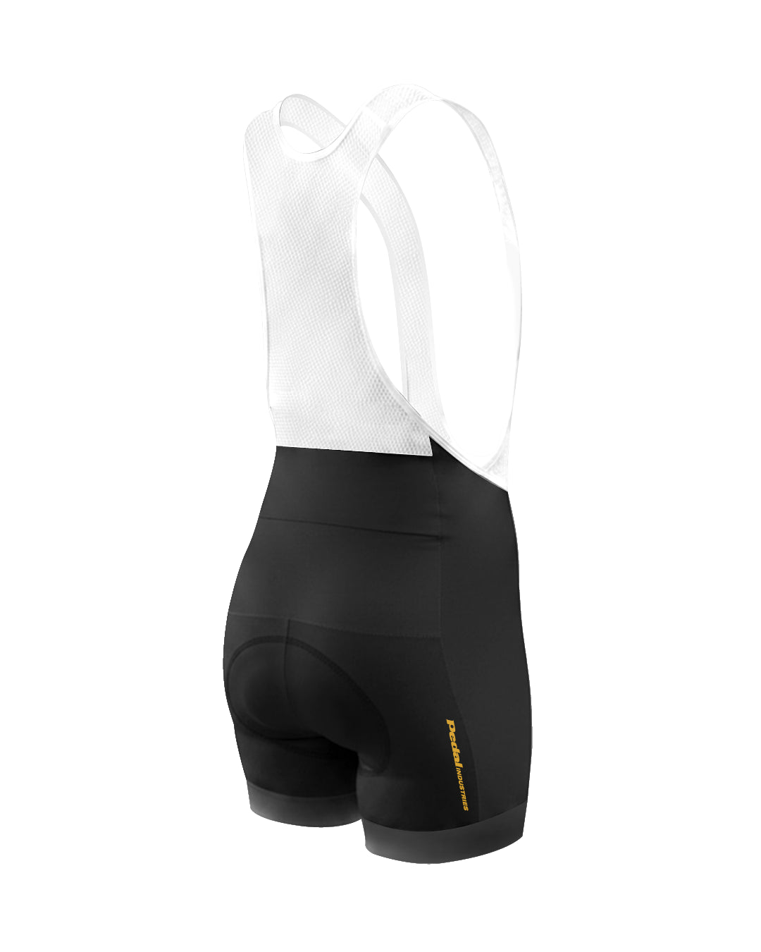 Black PEDAL Insiders 2027 WOMEN'S PRO BIB 2.5 ISD - flat product view, back pdp-last