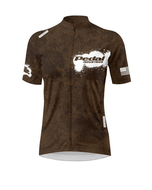 Brown PEDAL Insiders 2027 WOMEN'S PRO JERSEY 2.5 ISD