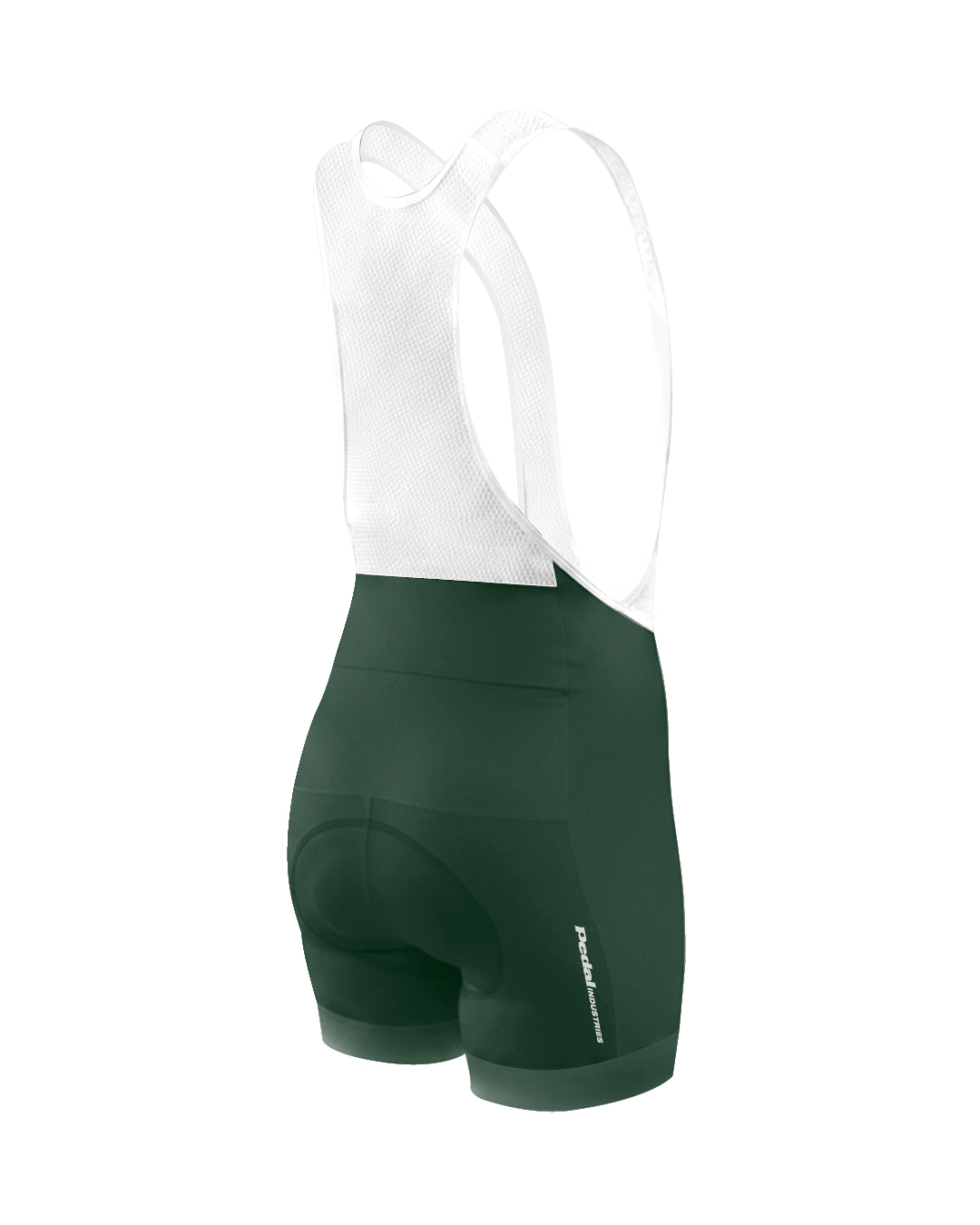 Deep Green PEDAL Insiders 2027 WOMEN'S PRO BIB 2.5 ISD - flat product view, back pdp-last