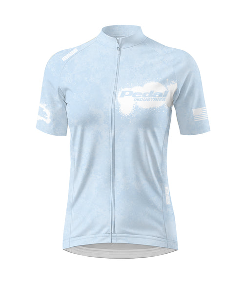 Light Blue PEDAL Insiders 2027 WOMEN'S PRO JERSEY 2.5 ISD