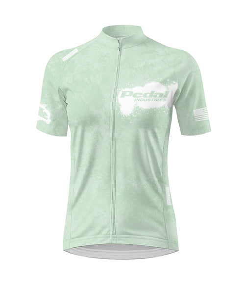 Mint Green PEDAL Insiders 2027 WOMEN'S PRO JERSEY 2.5 ISD
