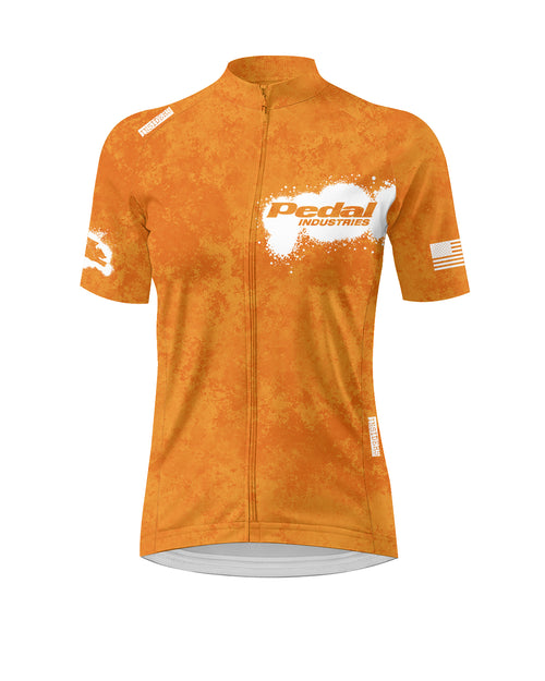 Orange PEDAL Insiders 2027 WOMEN'S PRO JERSEY 2.5 ISD