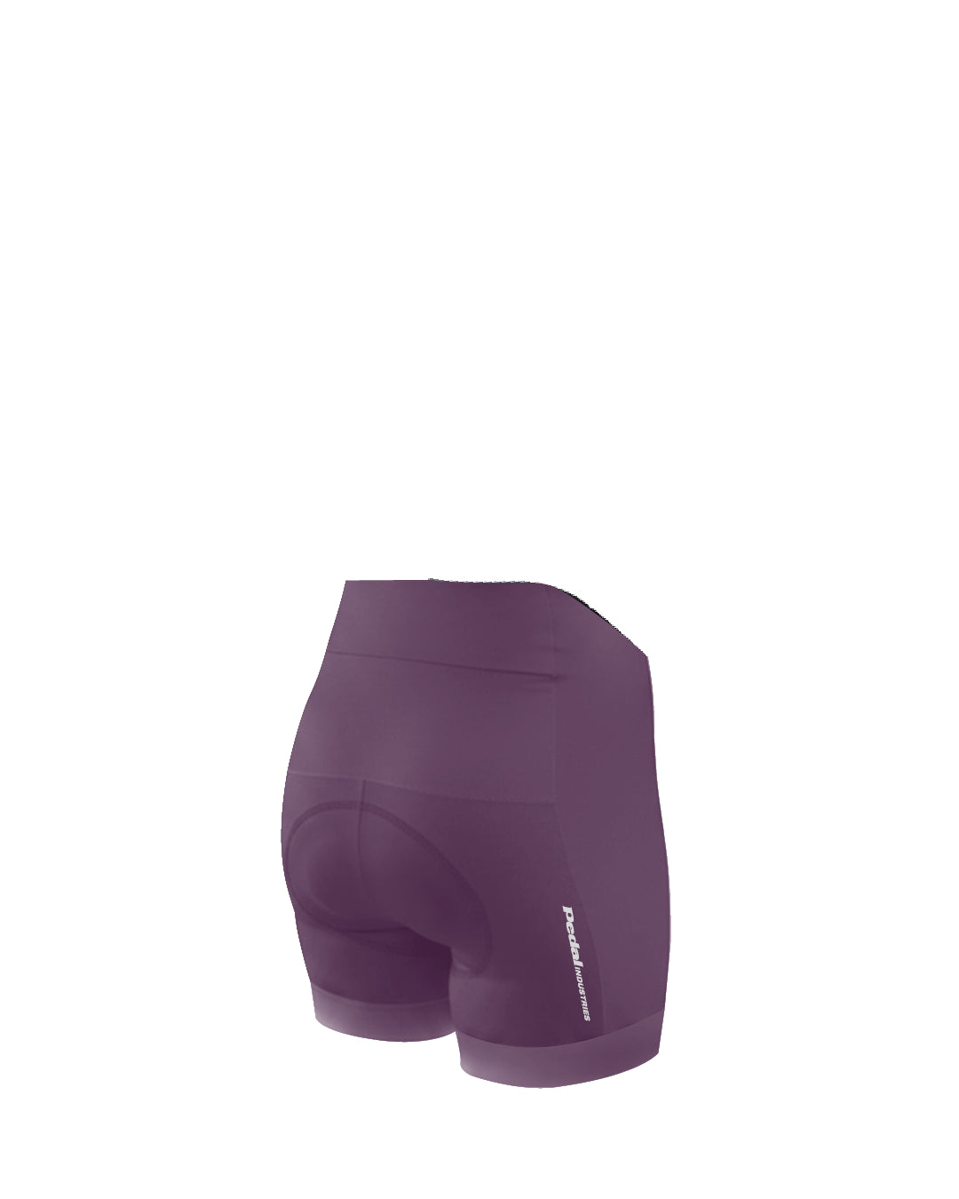 Purple PEDAL Insiders 2027 WOMEN'S PRO BIB 2.5 ISD (NO STRAPS) - flat product view pdp-last