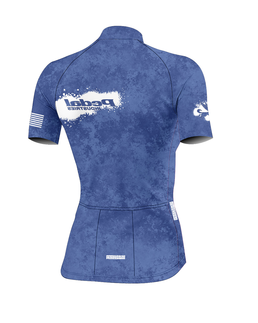 Ultra Marine PEDAL Insiders 2027 WOMEN'S PRO JERSEY 2.5 ISD - flat product view, back pdp-last