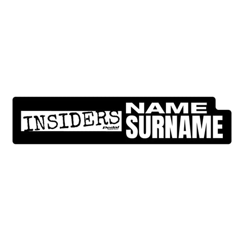 PEDAL Insiders 2027 ID Sticker Bikes & Gear