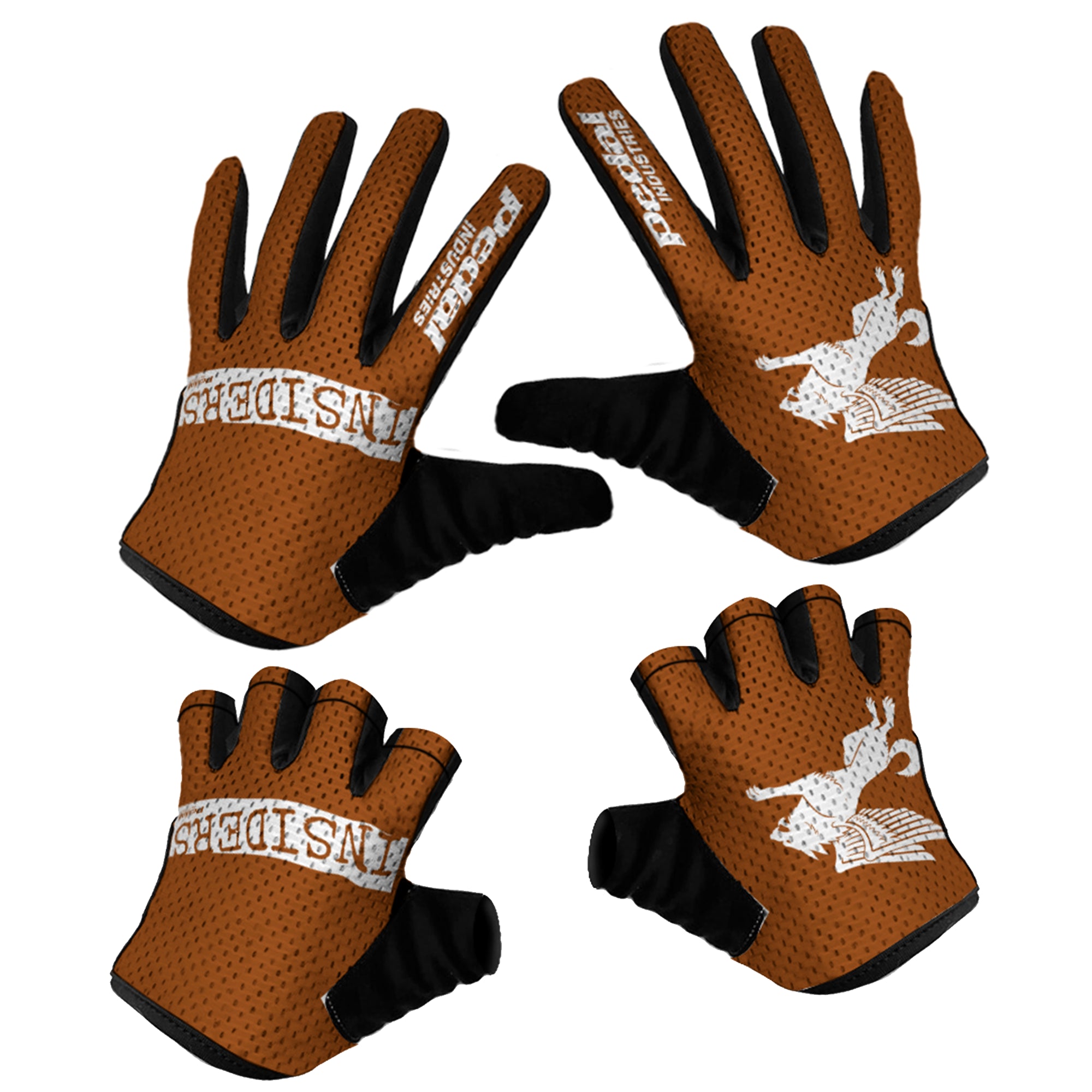 Orange PEDAL Insiders 2027 SUPERLIGHT RaceDay Gloves
