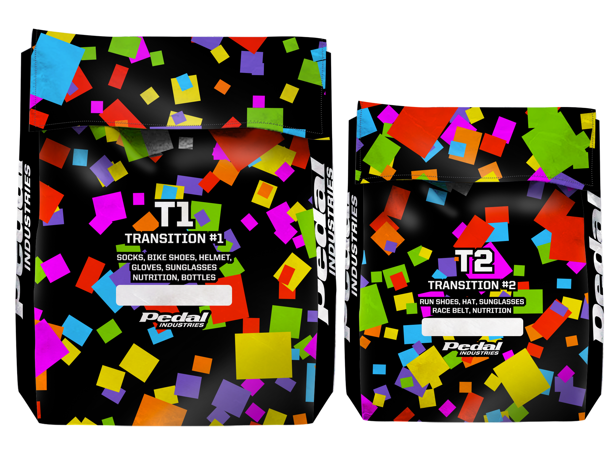 Pedal PARTY Triathlon Transition Bags ISD