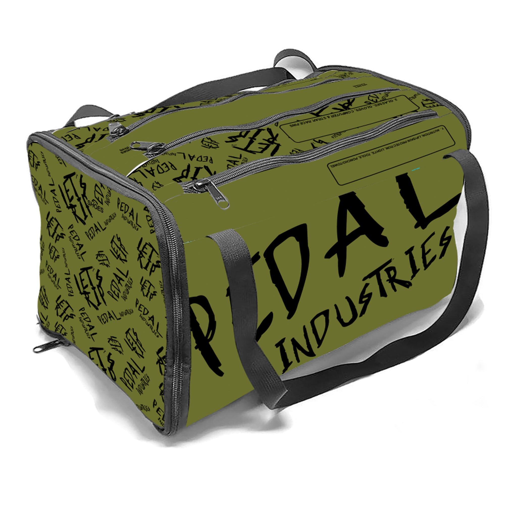 Olive-Black Pedal PUNK RaceDay CYCLING Gear BAG™ ISD