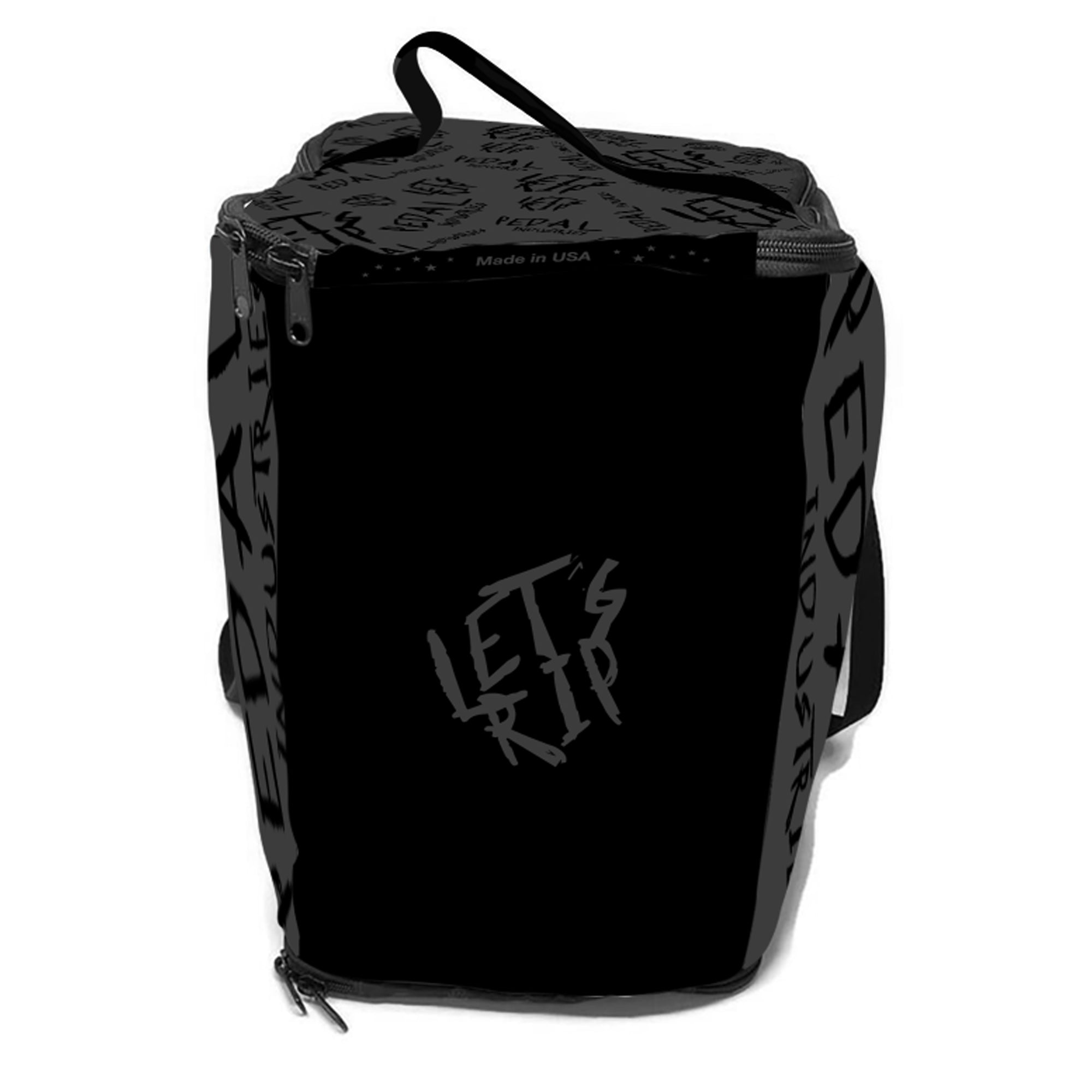 Stealth-Black Pedal PUNK RaceDay CYCLING Gear BAG™ ISD