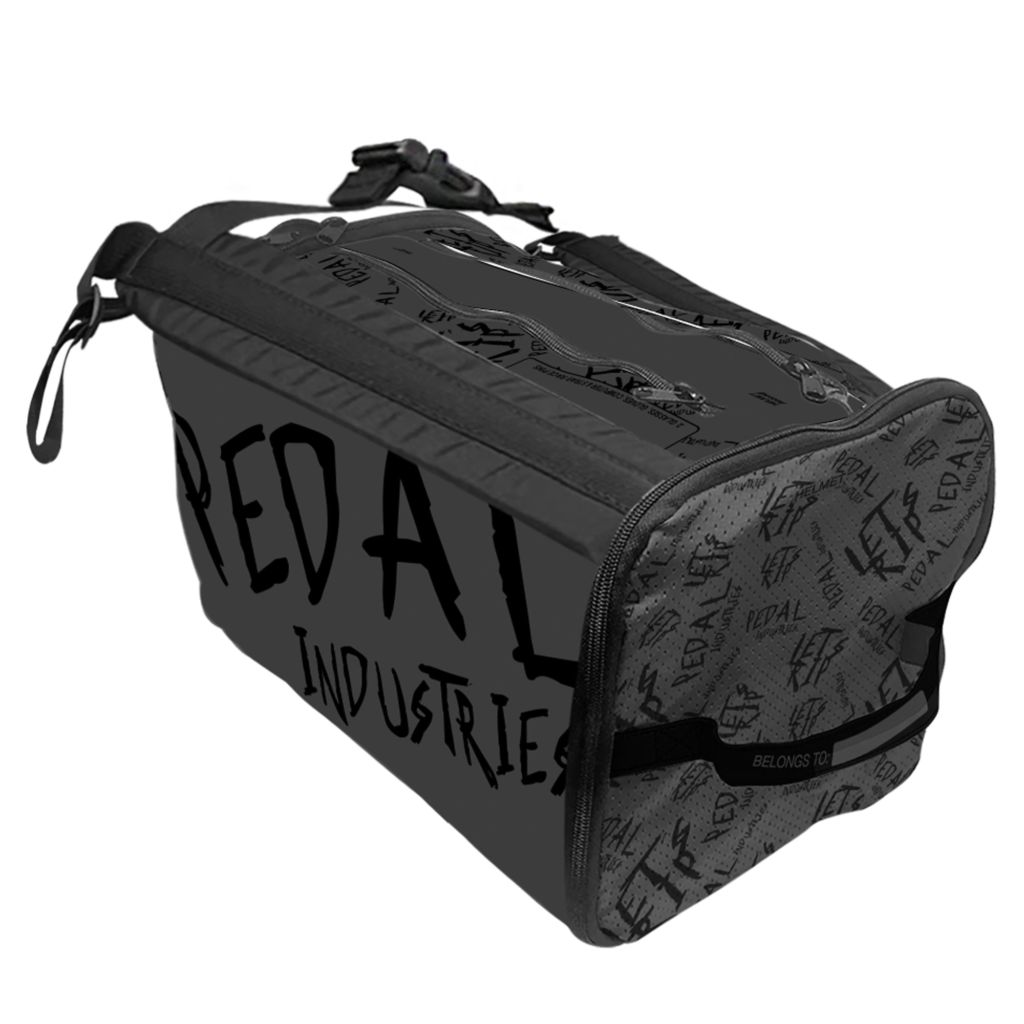 Stealth-Black Pedal PUNK RaceDay CYCLING Gear BAG™ ISD