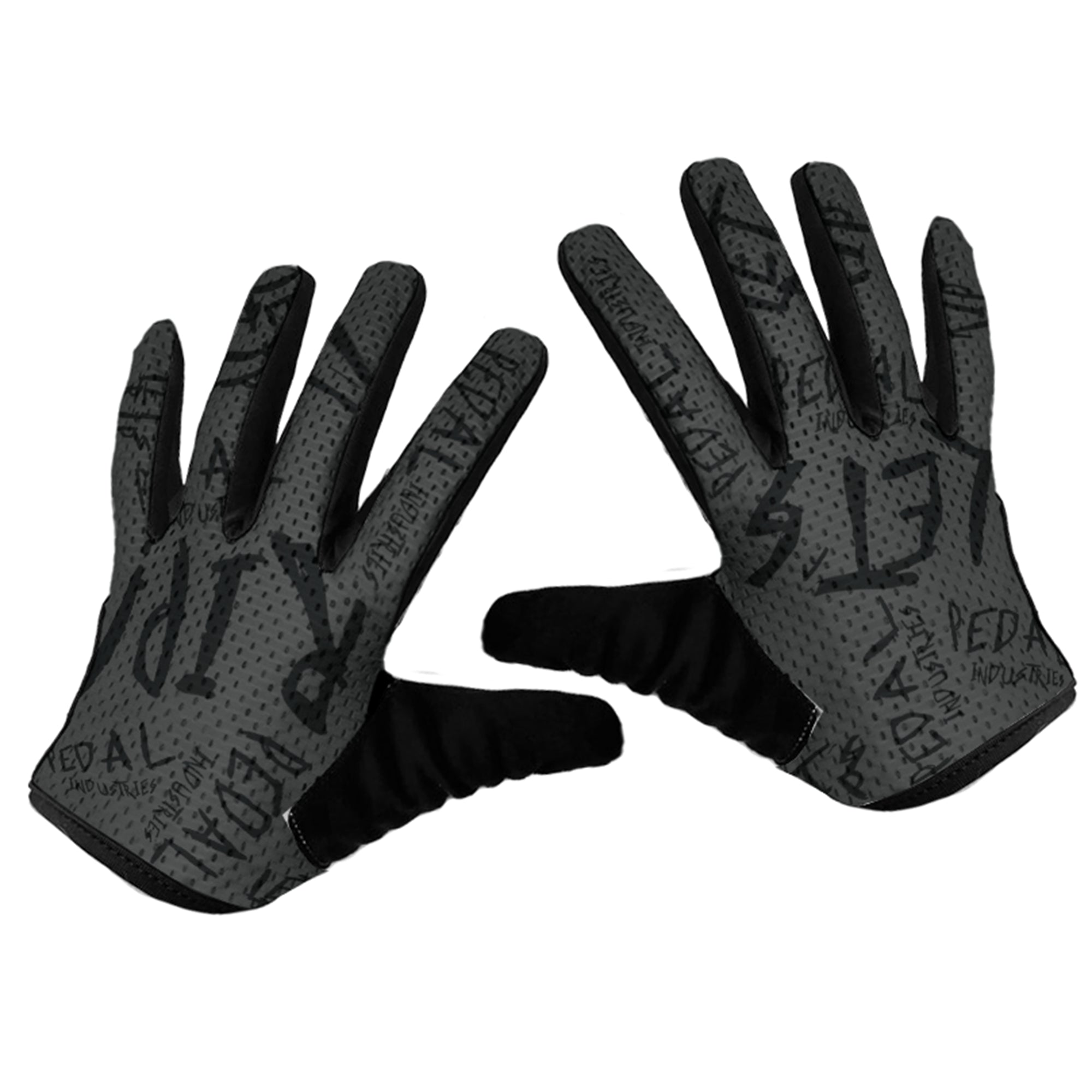 Stealth-Black Pedal PUNK SUPERLIGHT RaceDay Gloves ISD