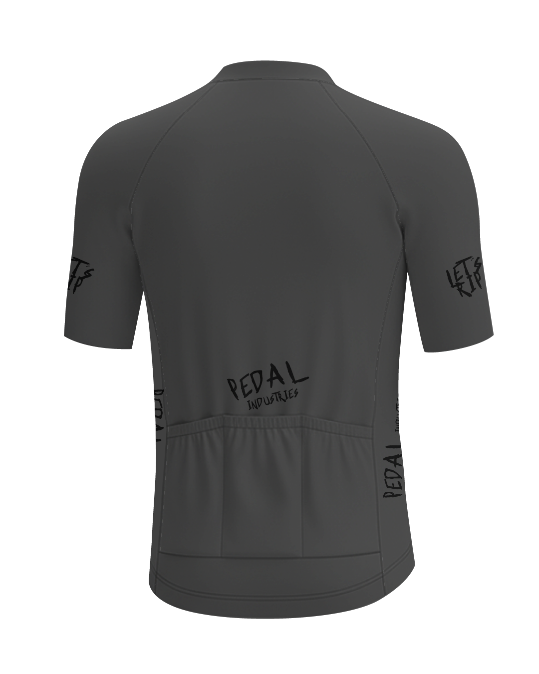 Stealth Pedal PUNK MEN'S PRO JERSEY ISD - flat product view, back pdp-last