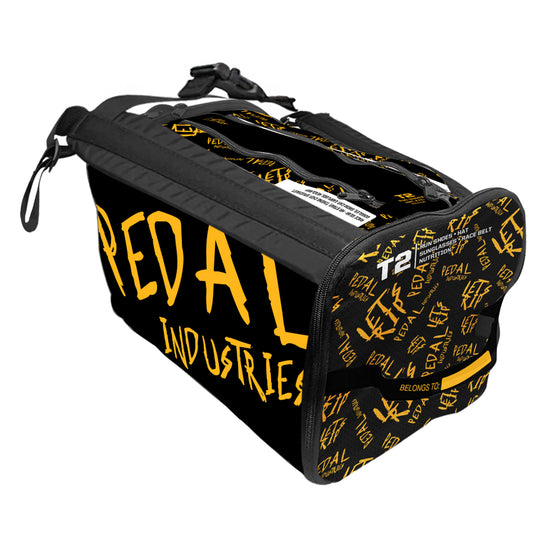 Black-Yellow Pedal PUNK RaceDay TRIATHLON Gear Bag ISD
