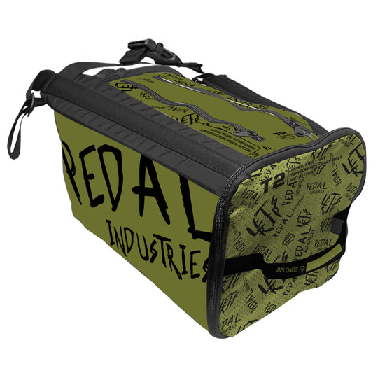 Olive-Black Pedal PUNK RaceDay TRIATHLON Gear Bag ISD