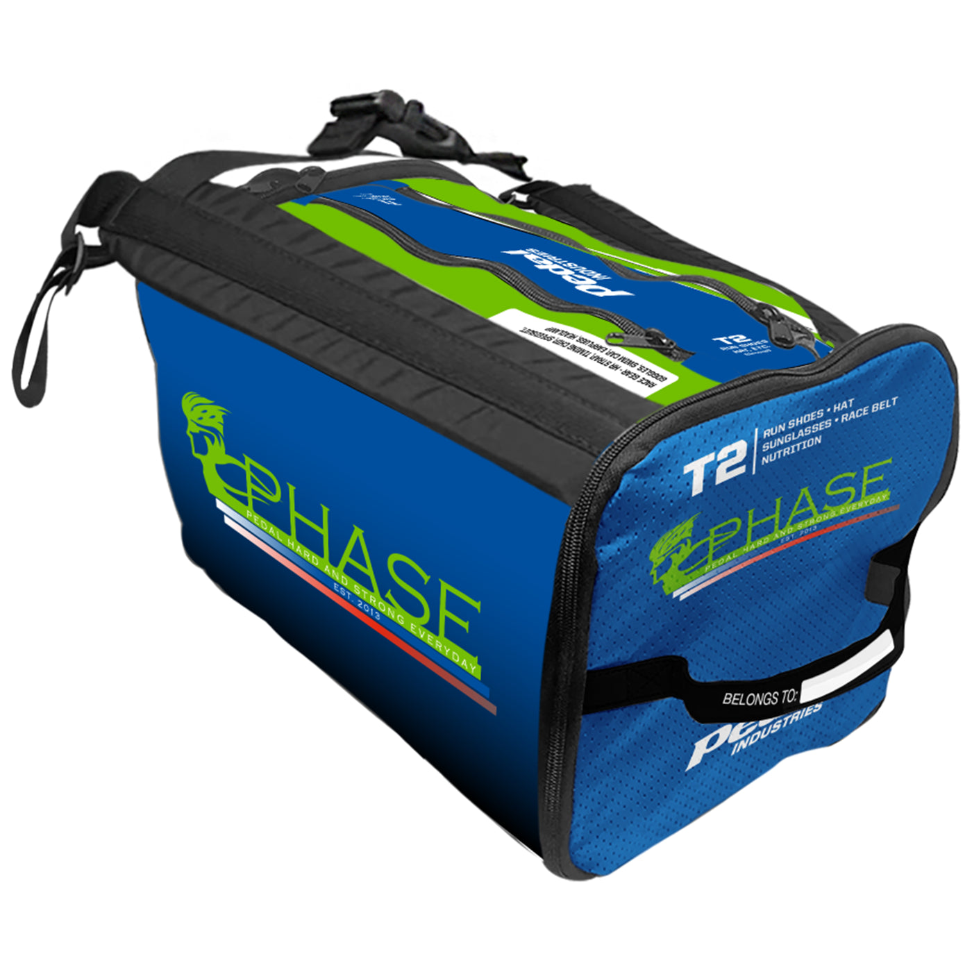 Phase Cycling 2025 TRIATHLON SPECIFIC RaceDay Bag