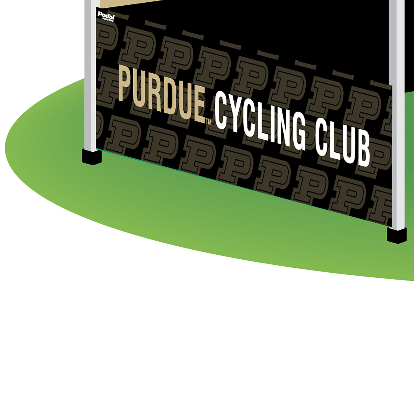 Purdue Cycling Club 2024 Side Wall