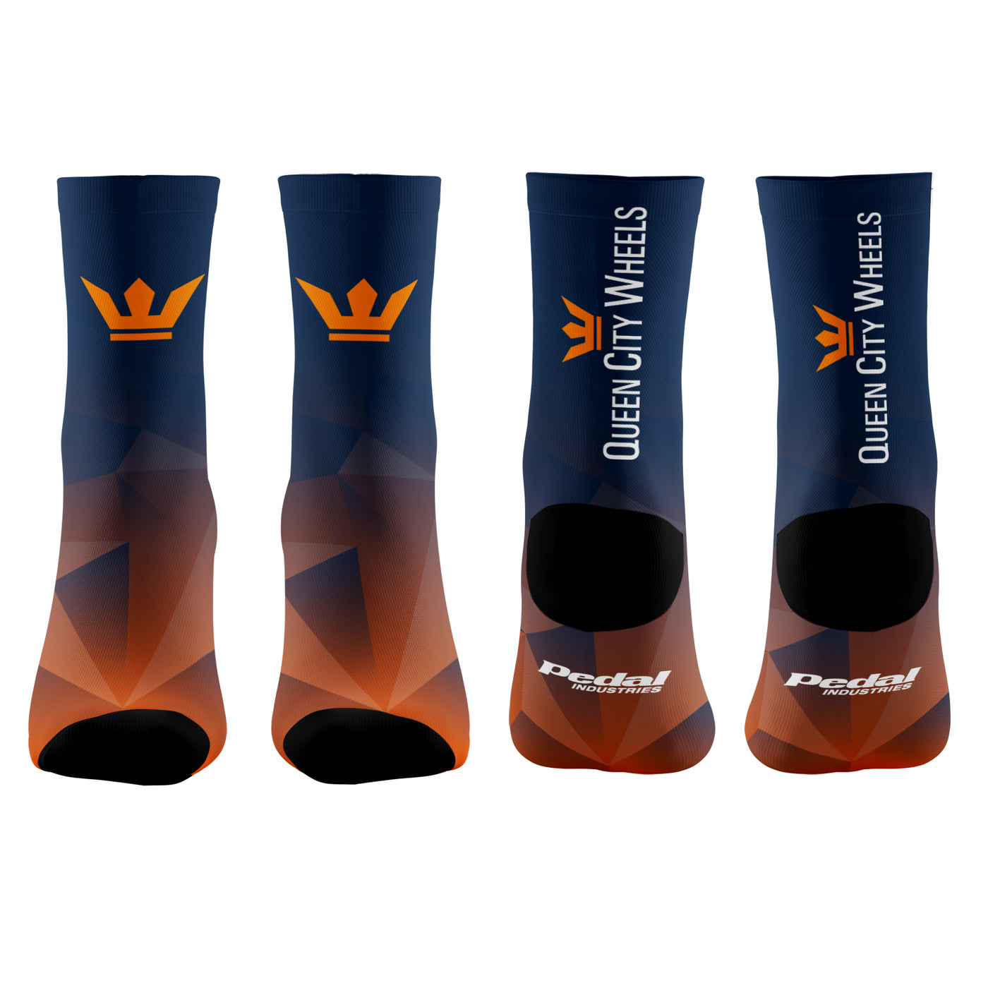 Queen City Wheels 2024 SUBLIMATED SOCK PEDAL Industries