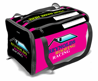 Reynolds Roofing Racing 2025 CYCLING RACEDAY BAG™ PINK